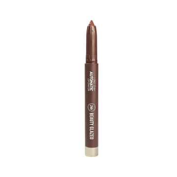Beauty Glazed Long Stay Automatic Lip Crayon - B104 Chocolate | Rich Cocoa Brown Matte Lip Liner & Lipstick Stick | Shei Shop