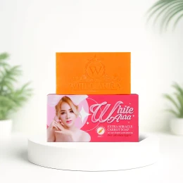 White Aura Miracle Carrot Soap 160g