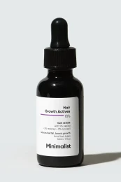 Minimalist Hair Growth Actives 18% Hair Serum (30ml) - Advanced Hair Fall Control & Density Serum | Shei Shop