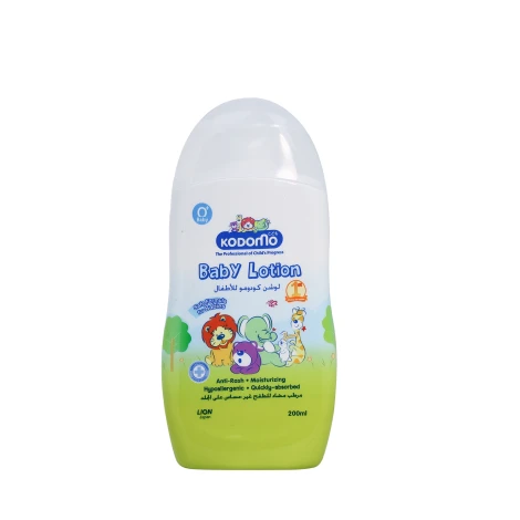 Kodomo Anti Rash & Moisturizing Baby Lotion 0+ Baby 180ml