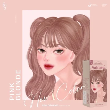 Kota Color Cream Organic Sakura Pink Blonde | Shei Shop