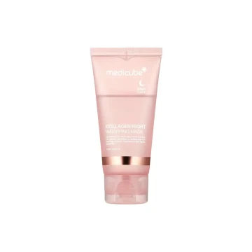 Medicube Collagen Night Wrapping Mask (75ml) - Overnight Peel-Off Elasticity & Glass Skin Treatment | Shei Shop