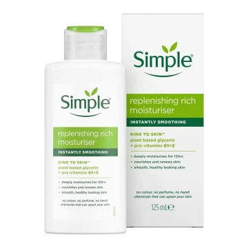 Simple Replenishing Rich Moisturiser 125ml UK