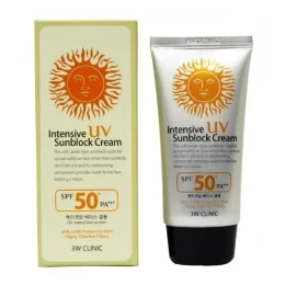 3W Clinic Intensive UV Sunblock Cream SPF50+ Pa+++ 70ml