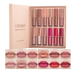 Handaiyan 12 Colors Liquid Thanks For The Love Lip Set | Shei Shop