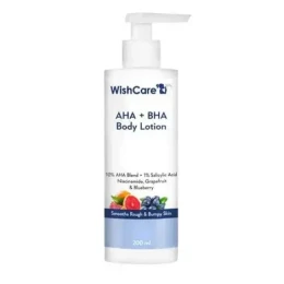 WishCare AHA + BHA Body Lotion (200ml) | Shei Shop