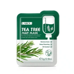 Laikou Tea Tree Mud Mask 5g - Acne Control & Deep Pore Cleansing | Shei Shop