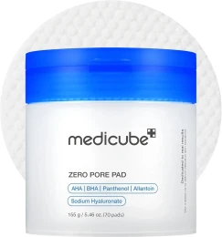 Medicube Zero Pore Pads 2.0 (70 PADS) - Advanced Exfoliating Toner Pads for Pore Tightening & Sebum Control | Shei Shop