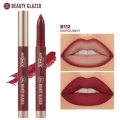 Beauty Glazed Long Stay Automatic Lip Crayon - Matte Finish, High Pigment 2-in-1 Lip Liner & Lipstick (All Shades) | Shei Shop thumbnail 13