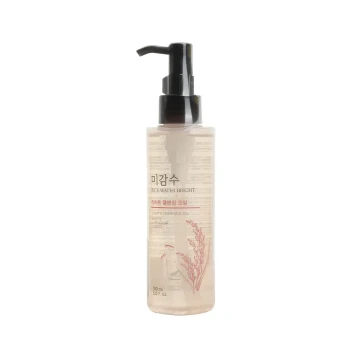 The Face Shop Rice Water Bright Light Cleansing Oil (150ml) - Deep Makeup Remover & Brightening Cleanser | Shei Shop