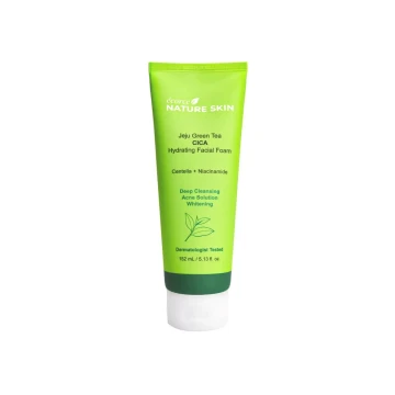 Nature Skin Jeju Green Tea CICA Hydrating Facial Foam 152ml