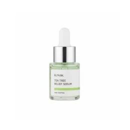 iUNIK Tea Tree Relief Serum (15ml) - Soothing & Acne-Calming Korean Facial Serum | Shei Shop