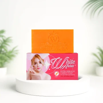 White Aura Miracle Carrot Soap 160g