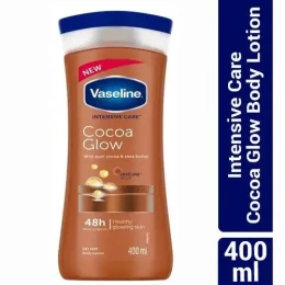 Vaseline Intensive Care Cocoa Glow 48H Moisturising Body Lotion 400ml
