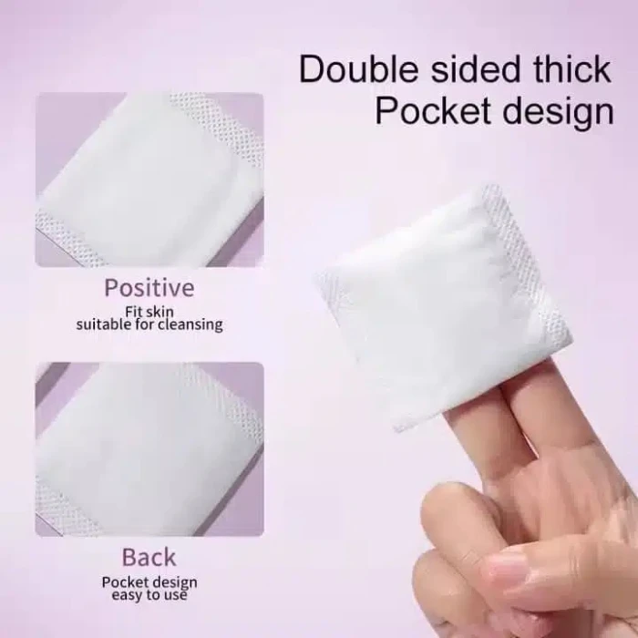 Lmltop Cosmetic Cotton Pad – 100pcs ( For Daily Use ) image 3