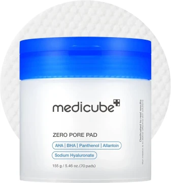 Medicube Zero Pore Pads 2.0 (70 PADS) - Advanced Exfoliating Toner Pads for Pore Tightening & Sebum Control | Shei Shop