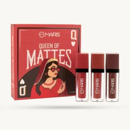 MARS Queen Of Mattes Liquid Lipstick set of 03 | Shei Shop