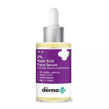 The Derma Co 2% Kojic Acid Face Serum (30ml) - Advanced Pigmentation & Dark Spot Corrector Serum | Shei Shop