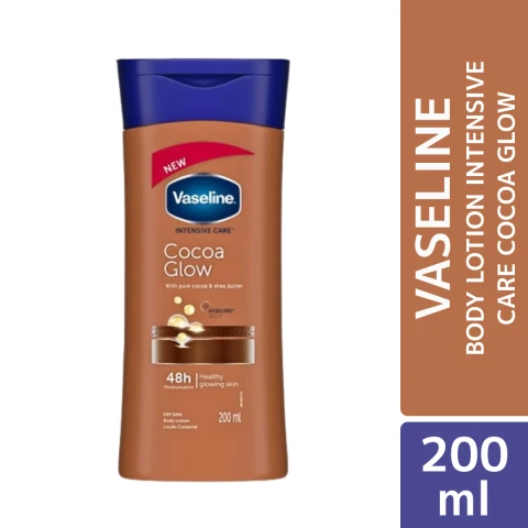 Vaseline Intensive Care Cocoa Radiant Body Lotion 200ml (South Africa)