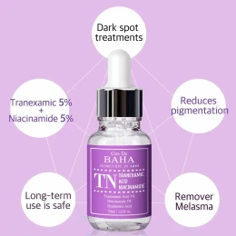 Cos De BAHA Tranexamic Acid Niacinamide Serum (TN) 30ml - Anti-Pigmentation, Melasma Fading & Skin Brightening Formula | Shei Shop