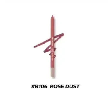 Beauty Glazed Waterproof & Long Lasting Lip Liner - B106 Espresso | Deep Mocha Contour Pencil