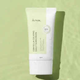iUNIK Centella Calming Daily Sunscreen SPF 50+ PA++++ (60ml) - Hydrating & Soothing Organic Sunscreen | Shei Shop