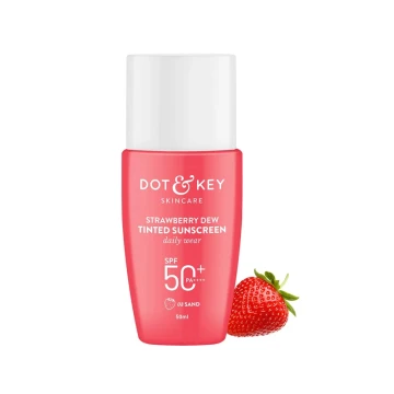 Dot & Key Strawberry Dew Tinted Sunscreen 03 Sand | Shei Shop