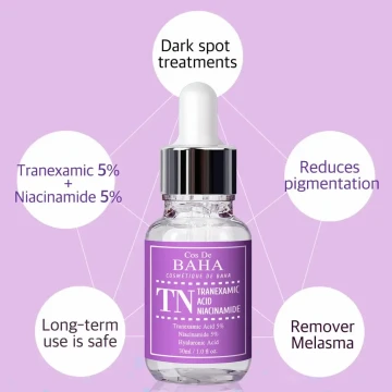 Cos De BAHA Tranexamic Acid Niacinamide Serum (TN) 30ml - Anti-Pigmentation, Melasma Fading & Skin Brightening Formula | Shei Shop