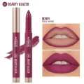 Beauty Glazed Long Stay Automatic Lip Crayon - Matte Finish, High Pigment 2-in-1 Lip Liner & Lipstick (All Shades) | Shei Shop thumbnail 2