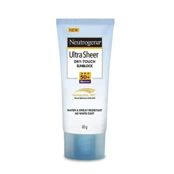 Neutrogena Ultra Sheer Dry Touch Sunblock with SPF 50+ PA ++++ 80g