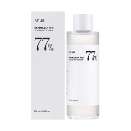 Anua Heartleaf 77% Soothing Toner - Ultimate Calming & Hydrating Korean Facial Toner 250ml | Shei Shop