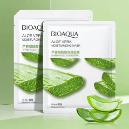 Bioaqua Aloe Vera Moisturizing Sheet Mask 25g - Soothing & Hydrating | Shei Shop