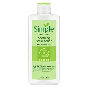 Simple Soothing Facial Toner 200ml UK- Shei Shop