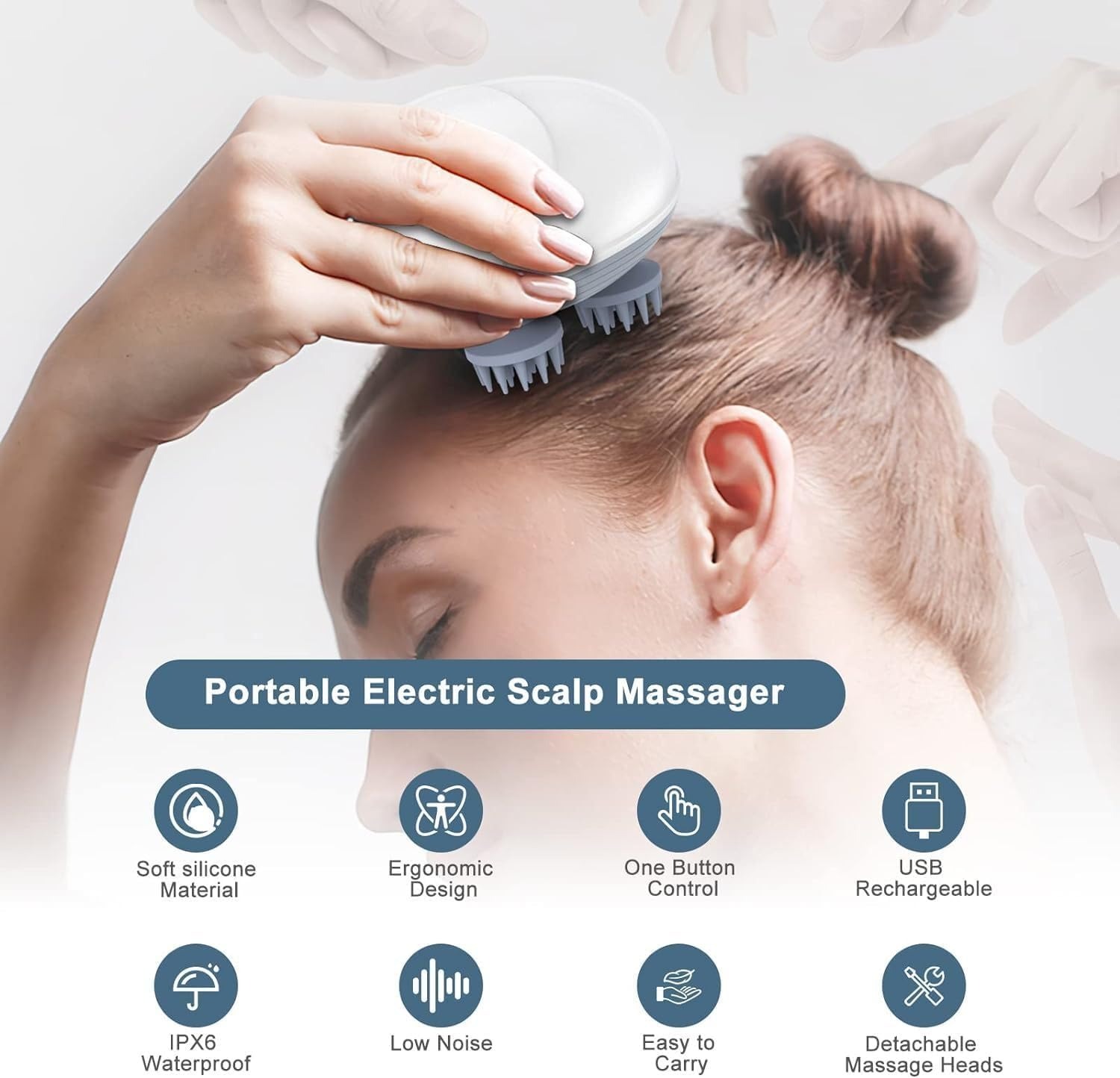 Smart Scalp Head Massager