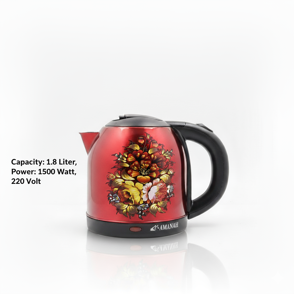 Amanah Electric Kettle AM 1229 (1.8Liters)