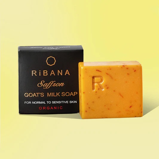 Ribana Saffron Goat's Milk Soap 110g