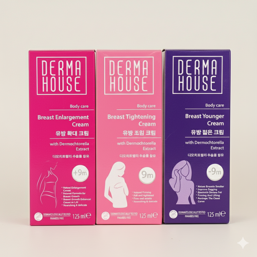 Derma House Breast Tightening & Enlargement Cream - 125ml (9m+ Formula)