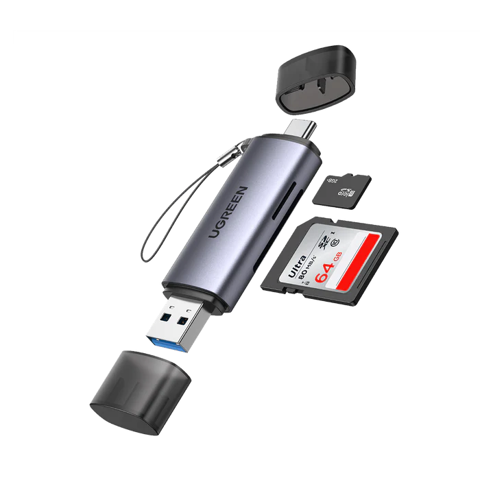UGREEN 2-in-1 USB C OTG Card Reader