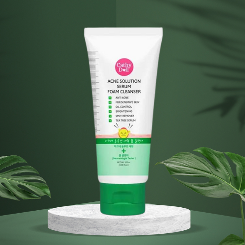 Cathy Doll Acne Solution Serum Foam Cleanser