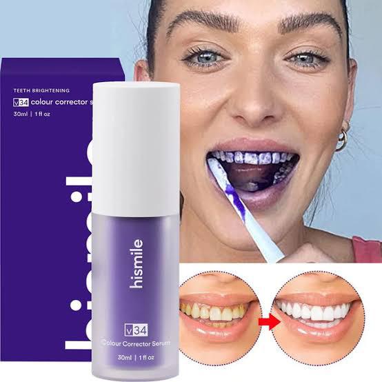 Hismile v34 Colour Corrector Serum 30ml - Teeth Whitening