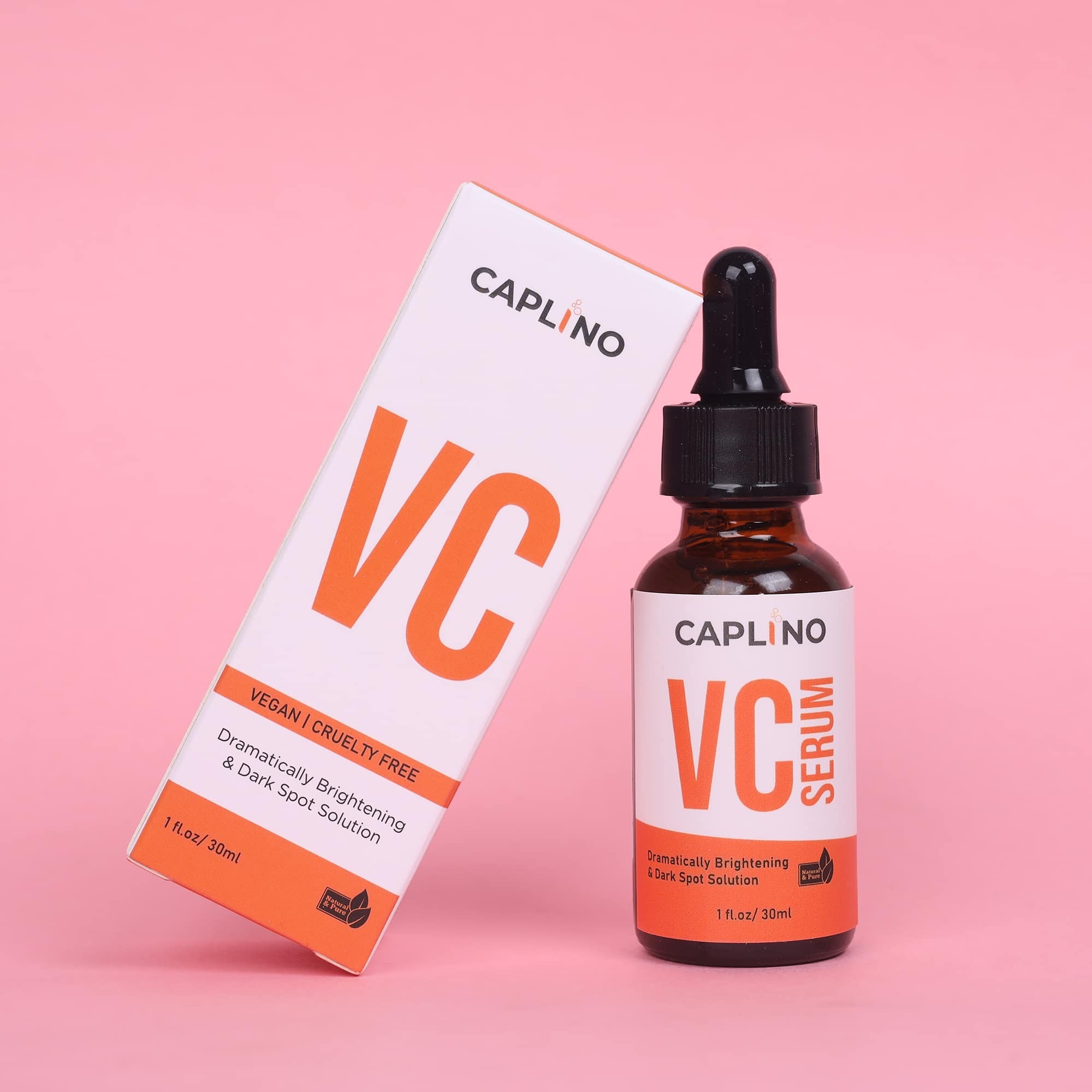 Caplino Vitamin C Serum 12% Brightening & Dark Spot Solution – 30ml