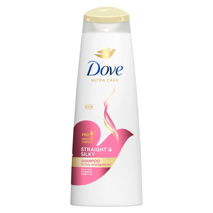 Dove Straight & Silky Shampoo 330ml