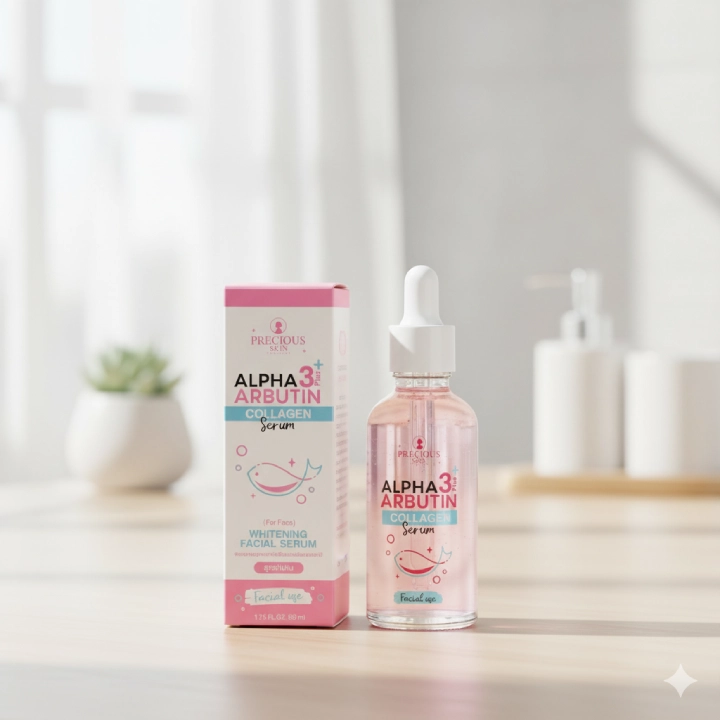Precious Skin Alpha Arbutin 3 Plus Collagen Face Serum
