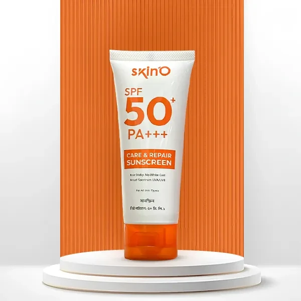 skinO Care and Repair Sunscreen with SPF 50+ PA +++ 50ml - Shei Shop