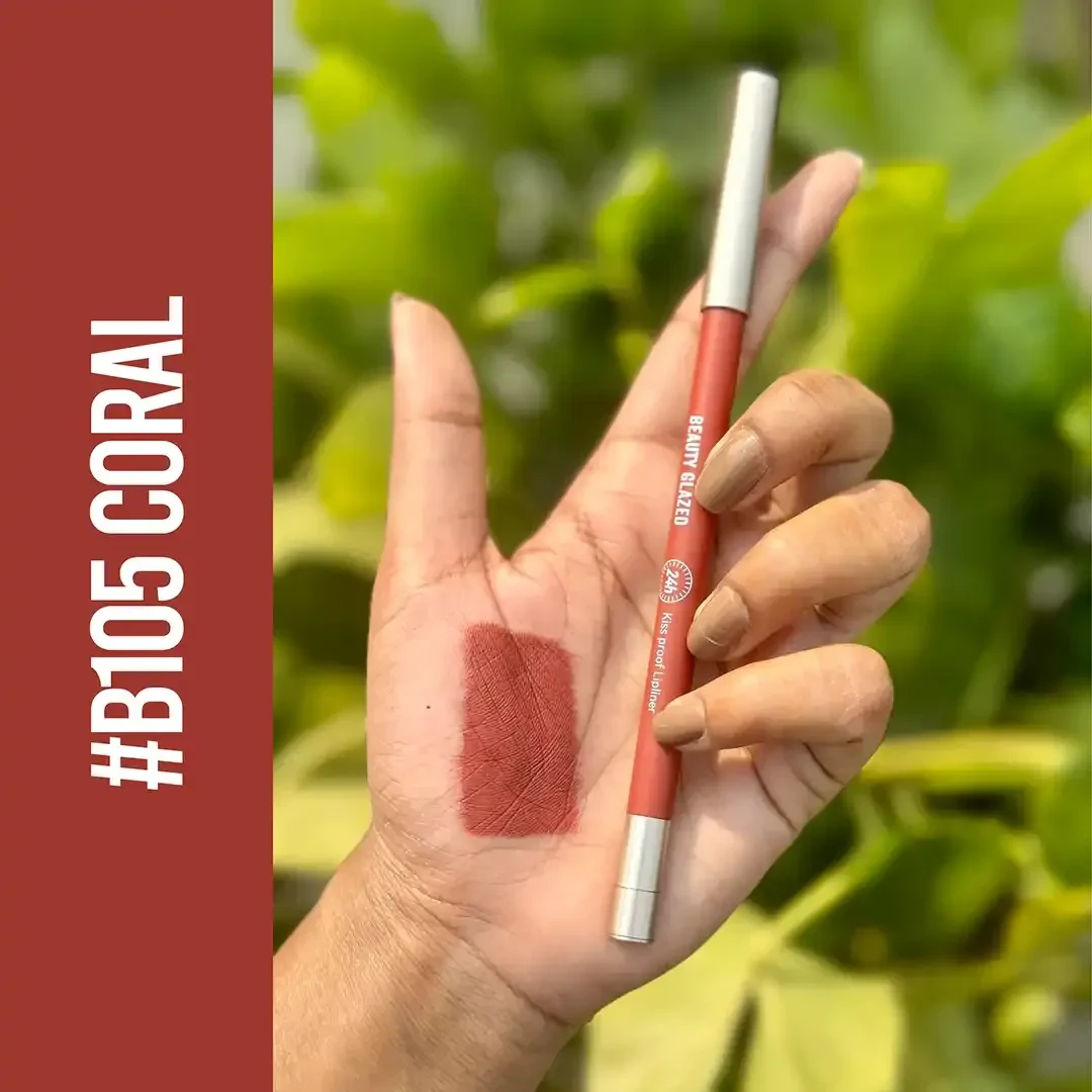Beauty Glazed Waterproof & Long Lasting Lip Liner (18 Shades) - Smudge-Proof Precision Lip Contour Pencil Collection | Shei Shop image 6