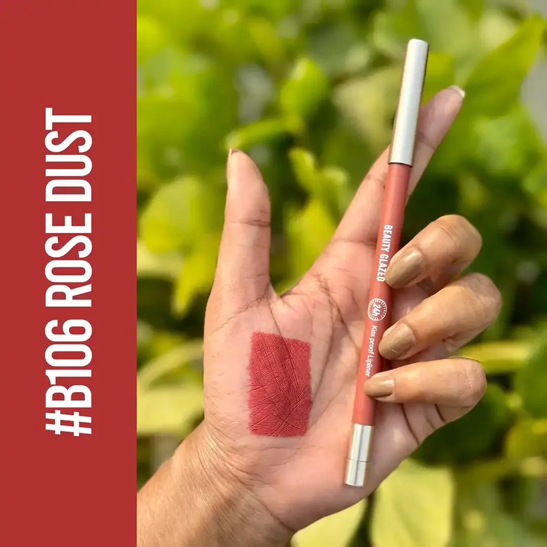 Beauty Glazed Waterproof & Long Lasting Lip Liner (18 Shades) - Smudge-Proof Precision Lip Contour Pencil Collection | Shei Shop image 7