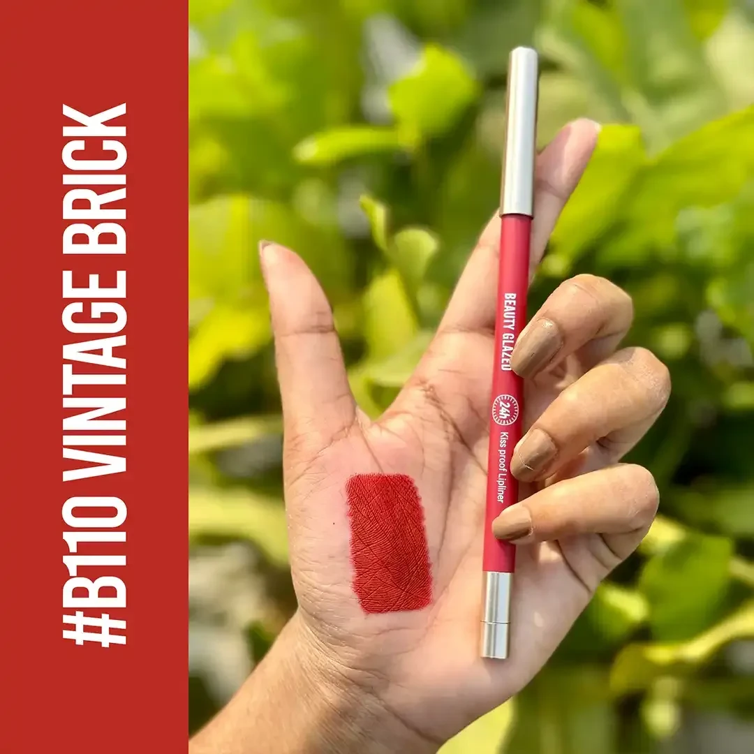 Beauty Glazed Waterproof & Long Lasting Lip Liner (18 Shades) - Smudge-Proof Precision Lip Contour Pencil Collection | Shei Shop image 11