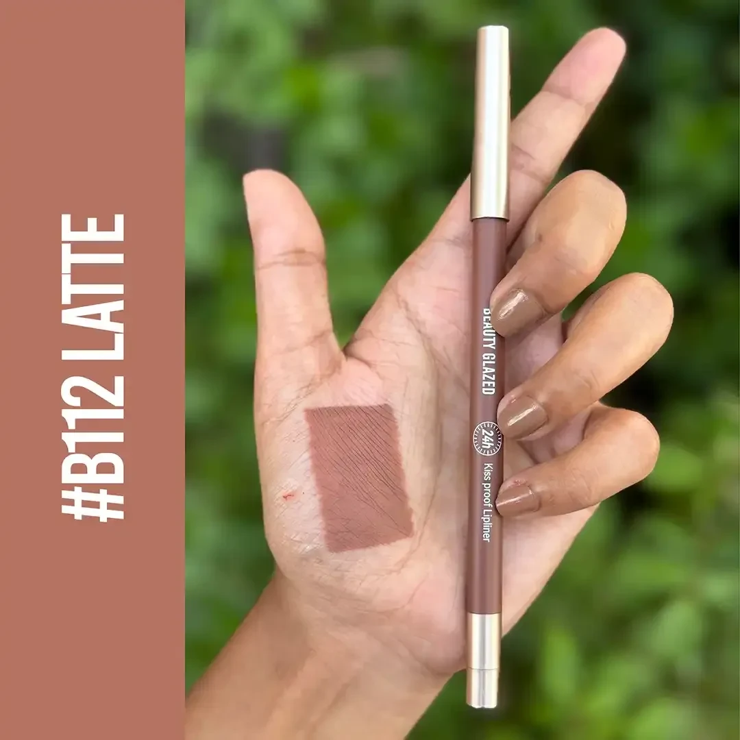 Beauty Glazed Waterproof & Long Lasting Lip Liner (18 Shades) - Smudge-Proof Precision Lip Contour Pencil Collection | Shei Shop image 13