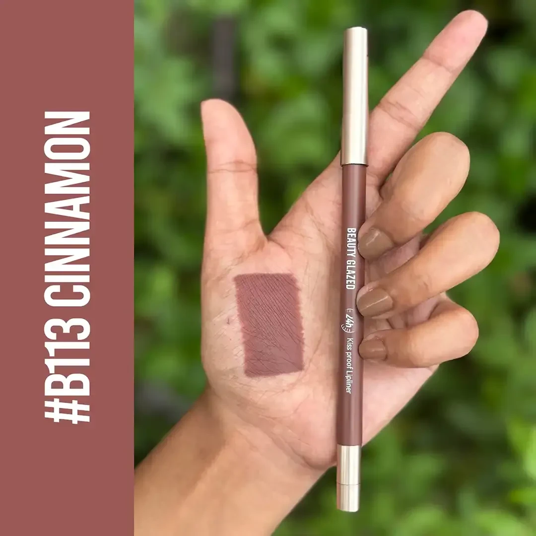 Beauty Glazed Waterproof & Long Lasting Lip Liner (18 Shades) - Smudge-Proof Precision Lip Contour Pencil Collection | Shei Shop image 14