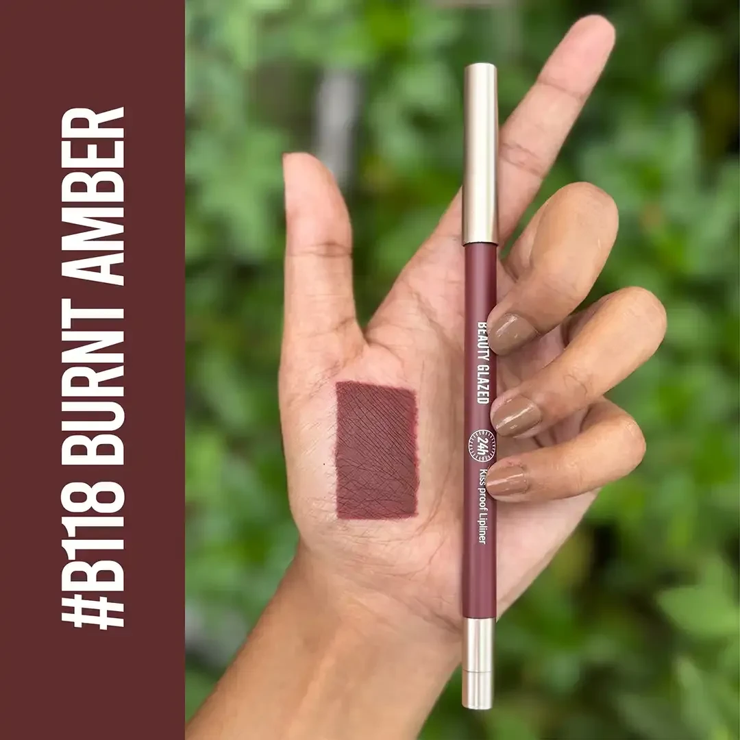 Beauty Glazed Waterproof & Long Lasting Lip Liner (18 Shades) - Smudge-Proof Precision Lip Contour Pencil Collection | Shei Shop image 19